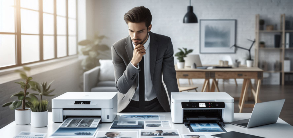 ¿Qué conviene más: impresora láser o impresora tinta?