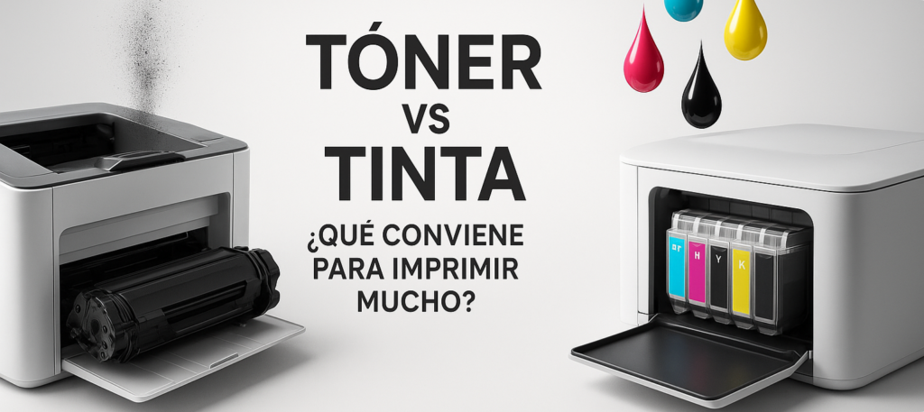 Guia definitiva para imprimir mucho toner vs tinta 2025-2026