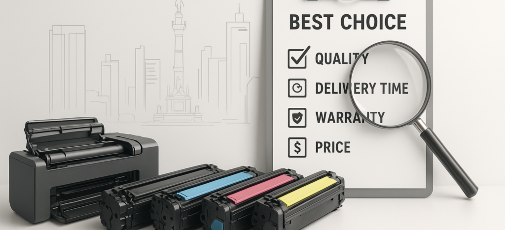 guia como eleglir mejor proveedor de toner en la cdmx